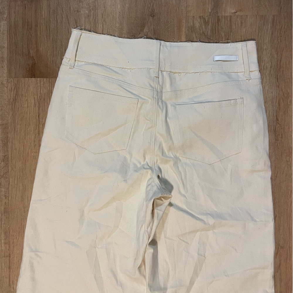 NWT PAIGE Sasha Raw-Waistband Trousers - Picture 11 of 13